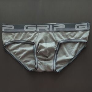 GRIP Men's Briefs in Light Gray